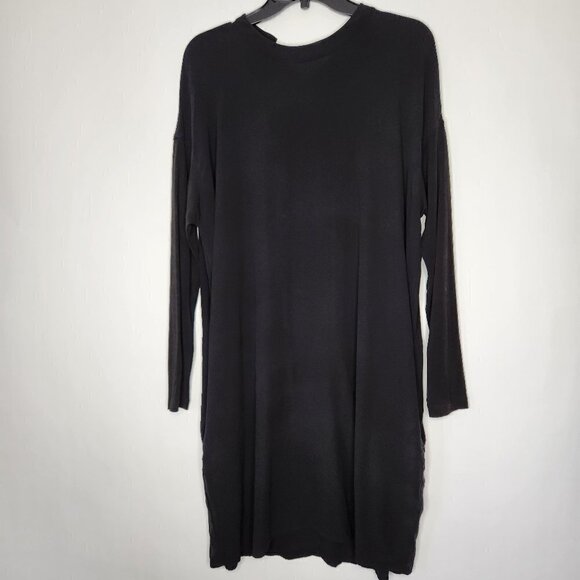 Eileen Fisher Black Office or Evening Dress - Picture 1 of 4